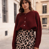 Cardigan Adèle - Bordeaux