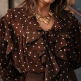 Blouse Augustine - café