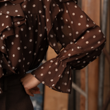 Blouse Augustine - café