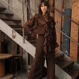 Blouse Augustine - café