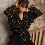 Blouse Augustine - noir