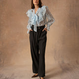 Blouse Suzanne - Bleu