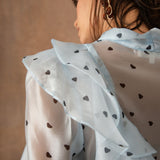 Blouse Suzanne - Bleu