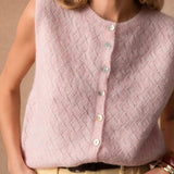 Cardigan Yolande - Rose