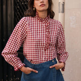 Chemise Odile - Bordeaux