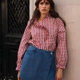 Chemise Odile - Bordeaux