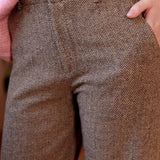 Léila camel pants