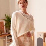 Coline Ecru Sweater