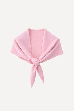 Foulard triangle Élio - Rose