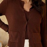 Gilet Lucienne - Café