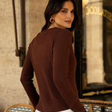 Gilet Lucienne - Café