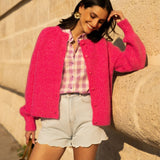 Gilet Violette - Fuchsia