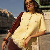 Gilet Zélie - Jaune