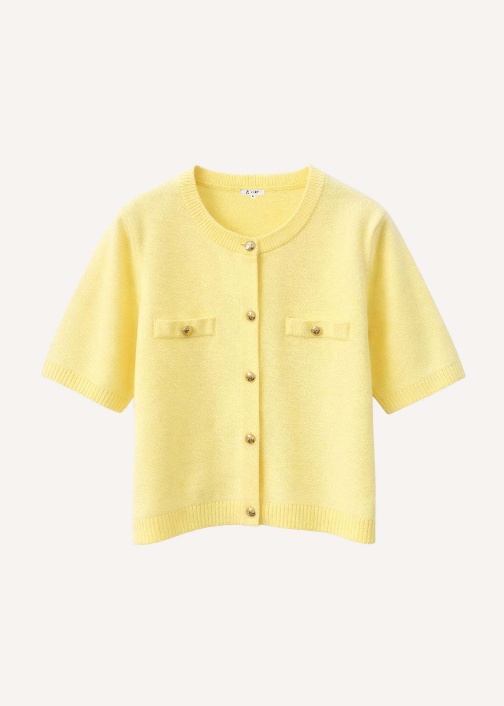 Gilet Zélie - Jaune