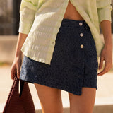 Jupe-short Doémie - Bleu