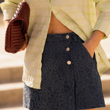 Jupe-short Doémie - Bleu