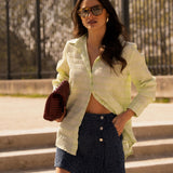 Jupe-short Doémie - Bleu