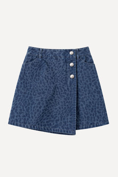 Jupe-short Doémie - Bleu