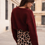 Cardigan Adèle - Bordeaux