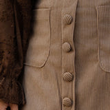 Jupe Louison - Taupe