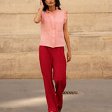 Pantalon April - Rouge