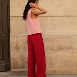 Pantalon April - Rouge
