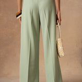 Isaline Trousers - Khaki Beige