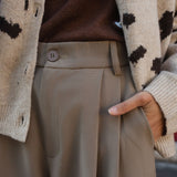 Pantalon Isaline - Kaki beige