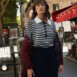 Louison Skirt - Navy Blue