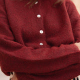Cardigan Adèle - Bordeaux