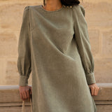 Robe Célestine - Kaki