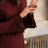 Robe Soléna - bordeaux