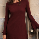 Robe Soléna - bordeaux