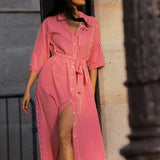 Robe Soline - Fuchsia