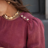 Célestine Robe - Bordeaux