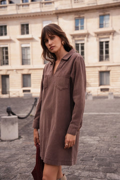 Robe Nadila - Choco