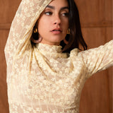 Top à manche longue Clarie - Jaune