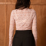 Top à manche longue Clarie - Rose