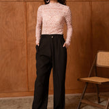 Top à manche longue Clarie - Rose