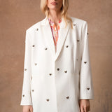 Veste de costume Perrine - Blanc