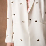 Veste de costume Perrine - Blanc