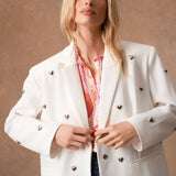 Veste de costume Perrine - Blanc