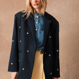 Veste de costume Perrine - Marine