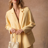 Veste de costume Wendy - Jaune