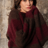 Pull Ysorine - burgundy