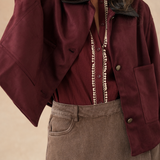 Oriane Jacket - Bordeaux