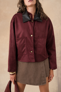 Veste Oriane - Bordeaux